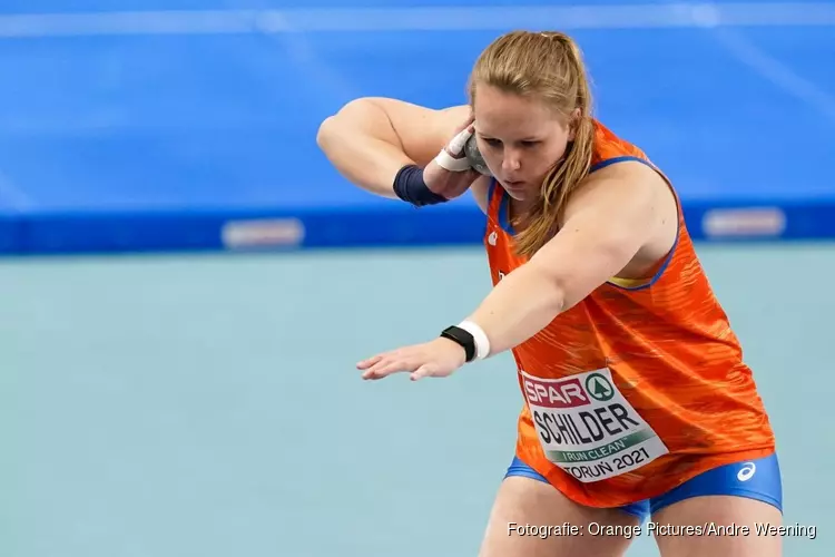 HERA-atlete Jessica Schilder in vorm op EK. Met PR naar Olympische Spelen