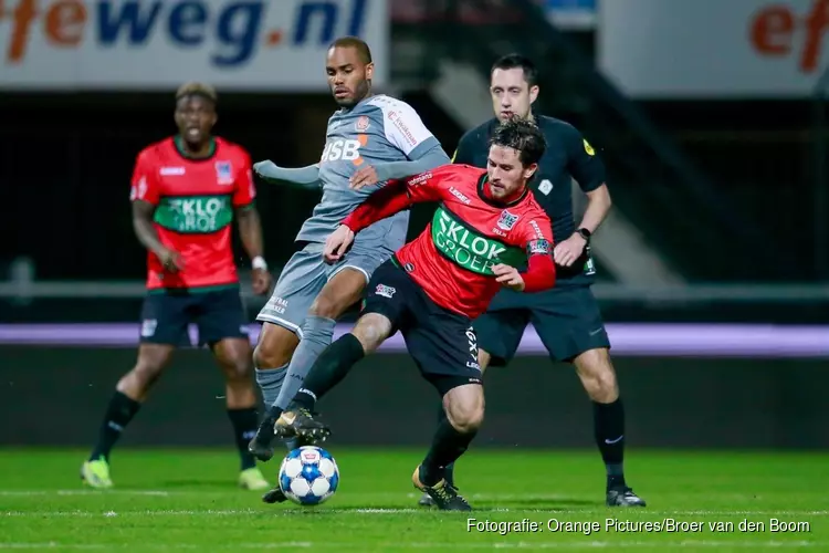 NEC wint verdiend van zwak FC Volendam