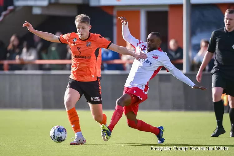 Jong FC Volendam overtuigend langs Kozakken Boys