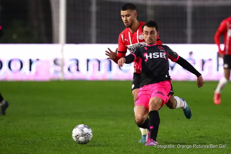 Hardwerkend FC Volendam naar gelijkspel bij Jong PSV