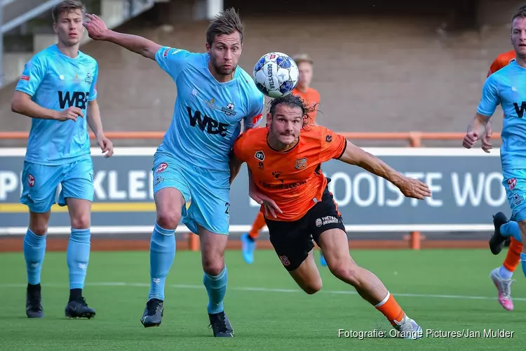 Jong FC Volendam ontloopt directe degradatie na nipte winst op Rijnsburgse Boys