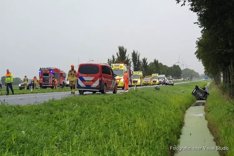 Ongeval met meerdere gewonden op N247 bij Beets