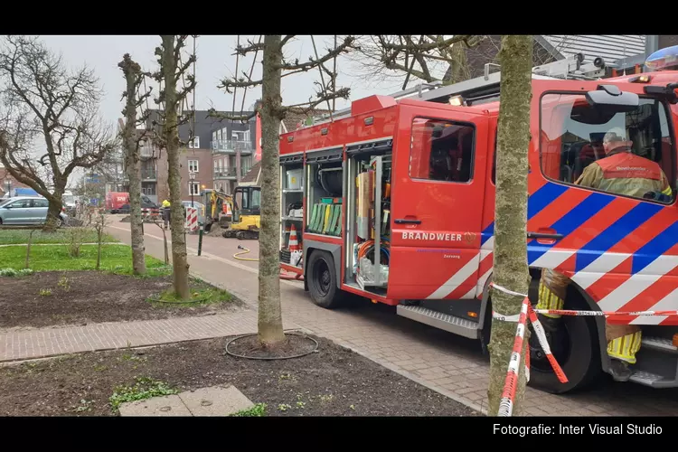 Gaslek in Oosthuizen is kapot getrokken hoofdleiding