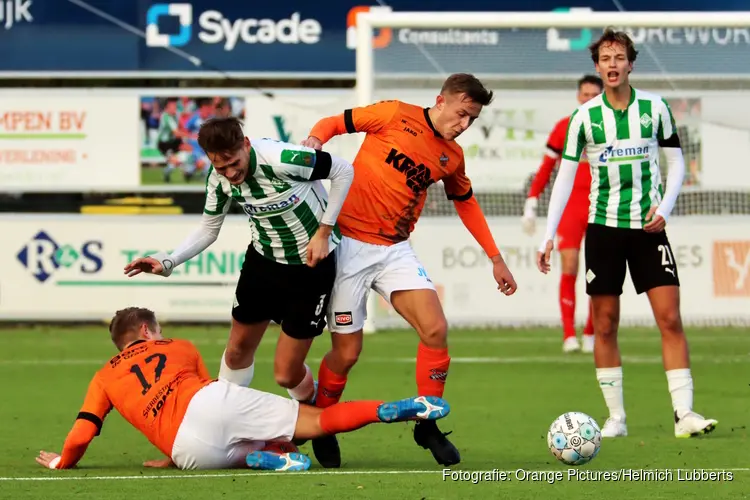 RKAV Volendam loopt na zes wedstrijden weer eens tegen een nederlaag op