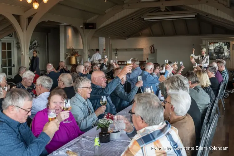 Gouden echtparen in het zonnetje gezet