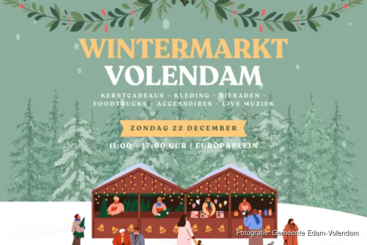 Wintermarkt Volendam