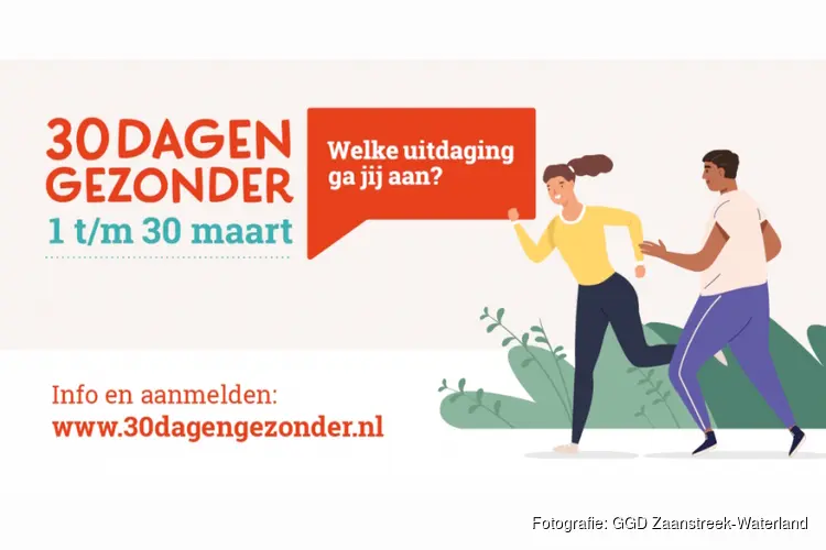 Fris en fit de lente in? Doe mee met de actie 30dagengezonder!