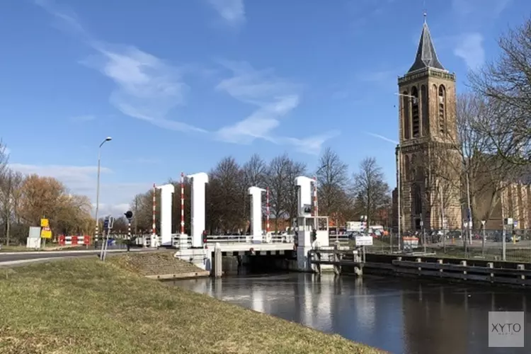 Bernardbrug in Monnickendam tijdelijk afgesloten vanwege herstelwerkzaamheden