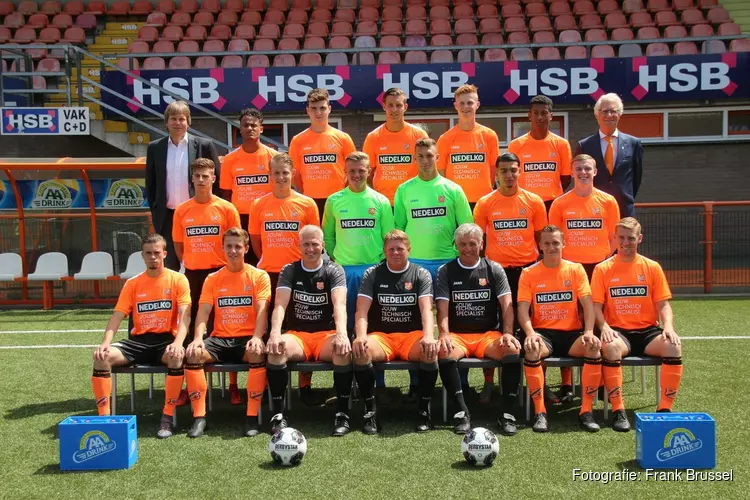 Ruime overwinning Jong FC Volendam op Blauw Geel