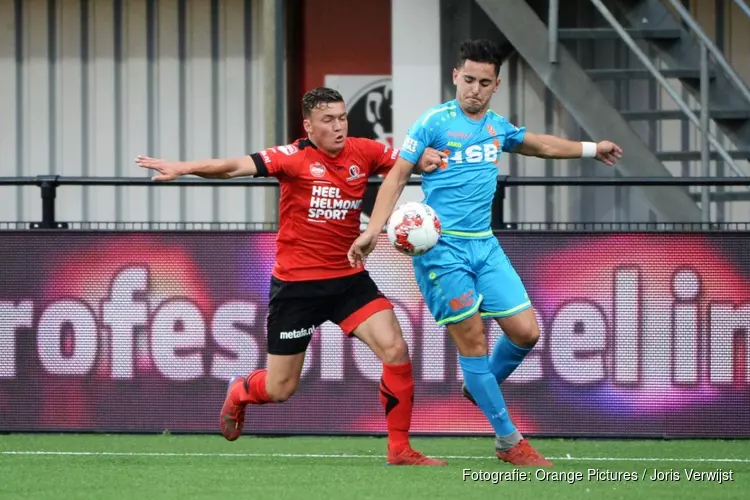 Strijdend FC Volendam toch nog naast Helmond Sport