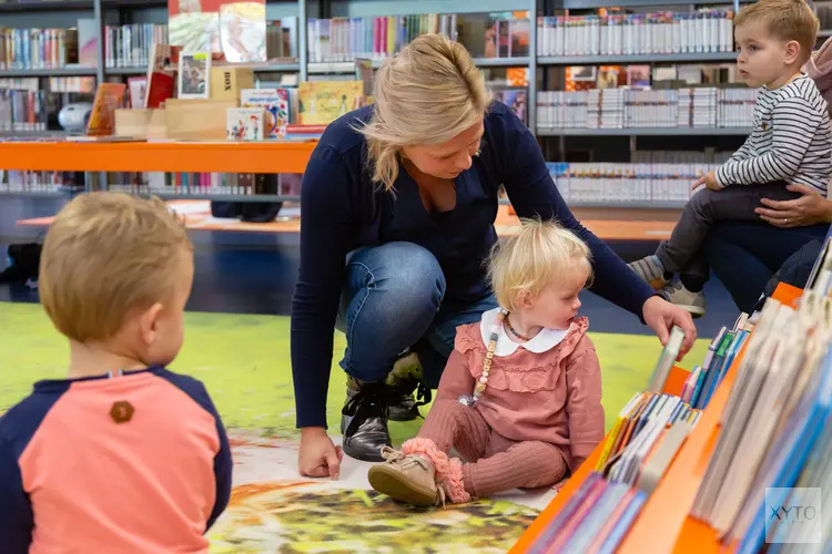 Peuterparty in de Bibliotheek Volendam