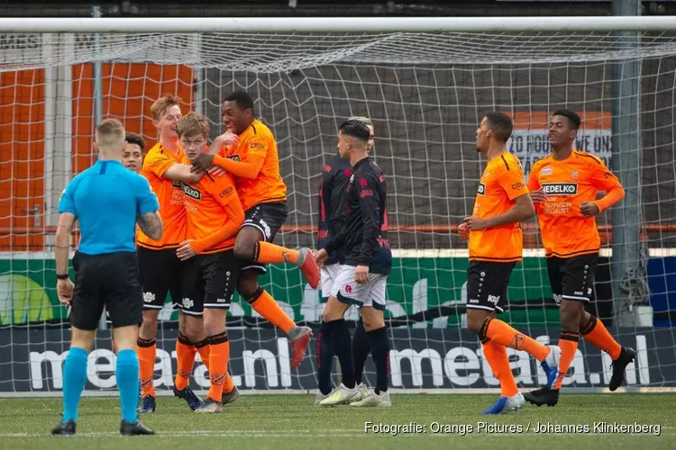 Jong FC Volendam haalt uit tegen Jong Sparta