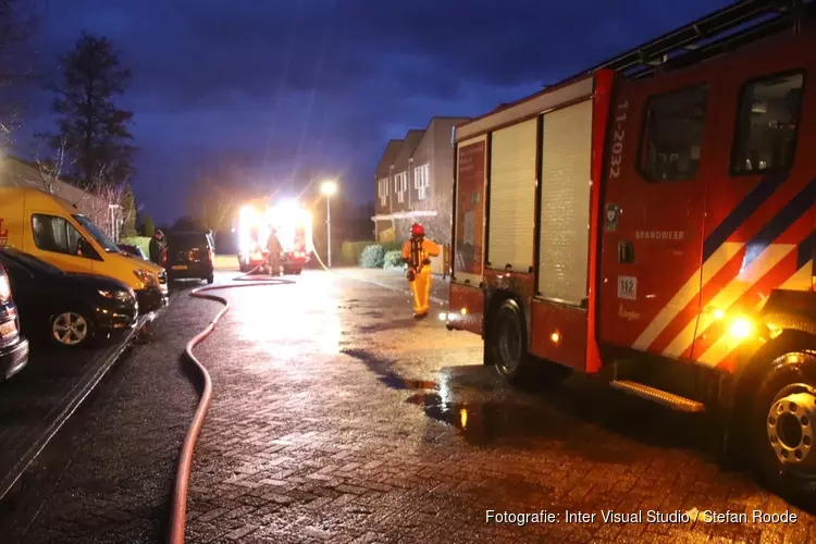 Brand in schuur Middelie