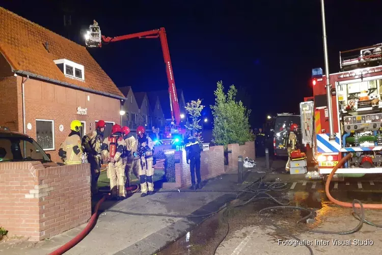 Gewonden bij brand in Volendamse woning