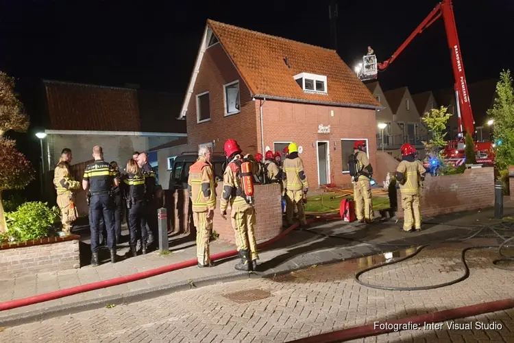 Woningbrand vermoedelijk door technische oorzaak